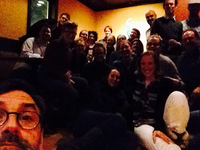 Good looking group, even in the dark!