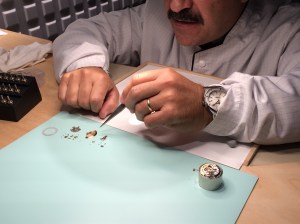 A master watchmaker at work is a thing to behold!